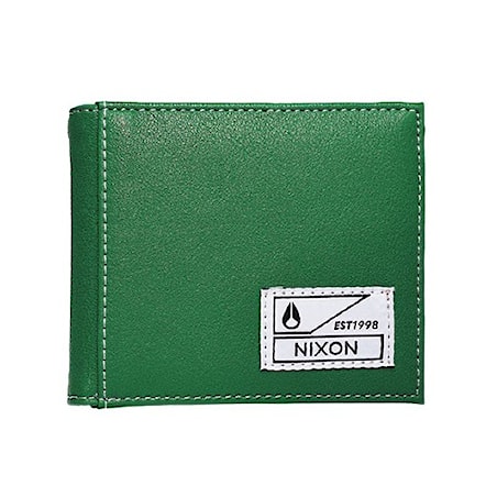 Peněženka Nixon Block Bi-Fold kelly green/light blue - 1