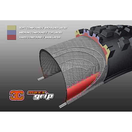 Plášť Maxxis G2 Dissector 29×2.40" Kevlar 3CG/EXO+/TR - 6