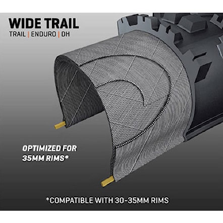 Plášť Maxxis Minion DHR II 27.5×2.40" WT Kevlar 3CT/DH/TR - 6