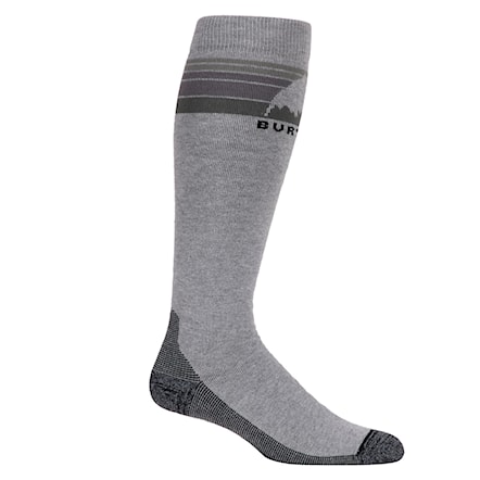 Podkolienky Burton Emblem Midweight grey heather 2026 - 1