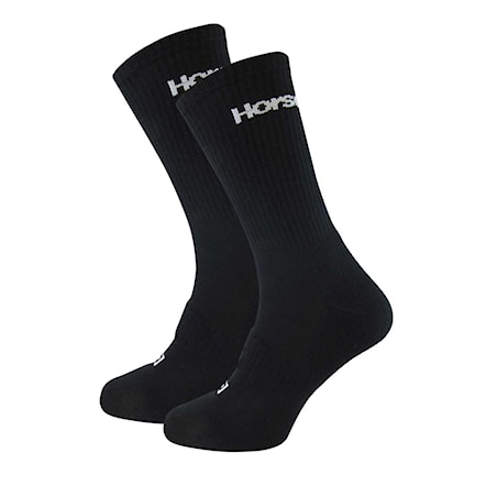 Ponožky Horsefeathers Delete Premium black 2017 - 1