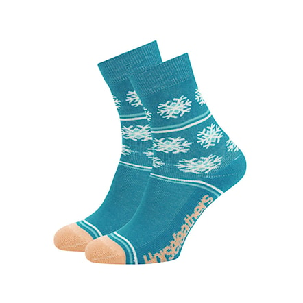 Ponožky Horsefeathers Grimm blue 2017 - 1