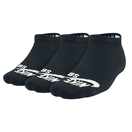 Ponožky Nike SB Nike Sb 3Ppk No Show black 2014 - 1