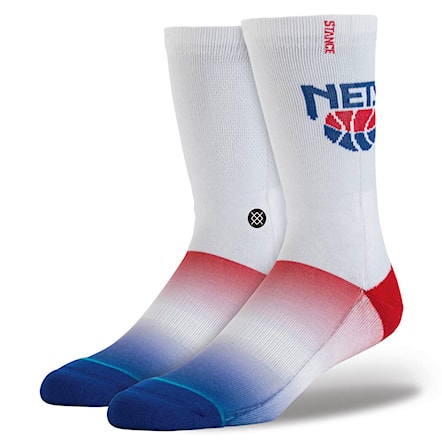 Socks Stance Nj Nets white 2016 - 1