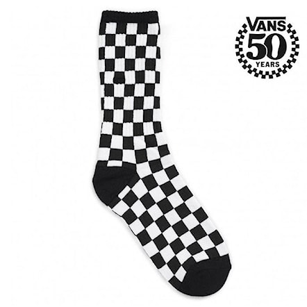 Ponožky Vans Checkerboard Crew black/white 2016 - 1