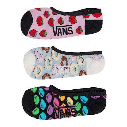 Ponožky Vans Midnight Snack Pack Canoodles pastels 2016 - 1