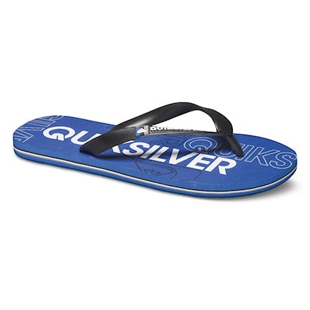 Flip-flops Quiksilver Molokai Nitro black/blue/white 2015 - 1