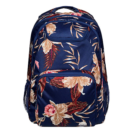 Backpack Roxy Shadow Swell castaway floral blue print 2016 - 1