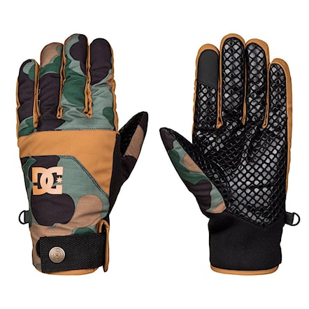 Snowboard Gloves DC Antuco camouflage lodge men 2017 - 1