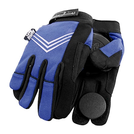 Snowboard Gloves Long Island Curly blue 2016 - 1