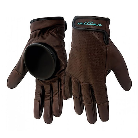 Snowboard Gloves Miller Freeride Advantage brown 2016 - 1