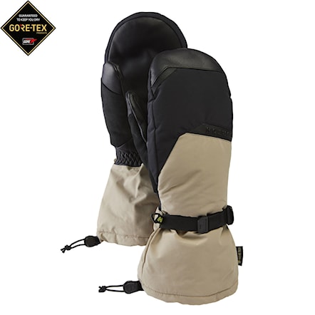 Rukavice na snowboard Burton GORE-TEX Deluxe Mitt summit taupe 2026 - 1