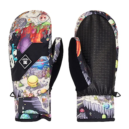 Rękawice snowboardowe DC Franchise Mitt outer world black 2026 - 1