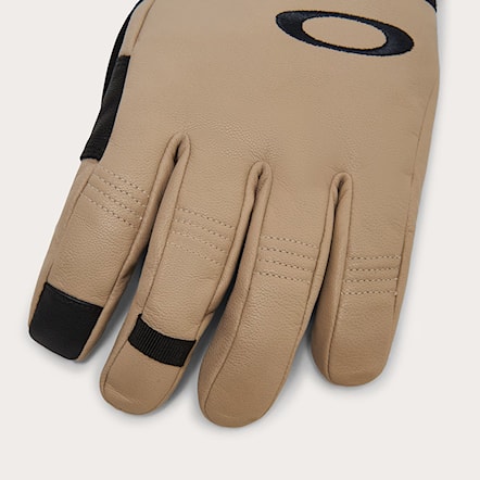 Snowboard Gloves Oakley Ellipse Goatskin Gauntlet Gloves pebble 2026 - 3