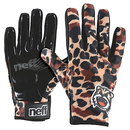 Snowboard Gloves Neff Womens Pipe cheetah 2014 - 1