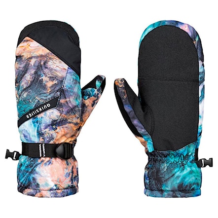 Rukavice na snowboard Quiksilver Mission Mitten oil and space 2017 - 1
