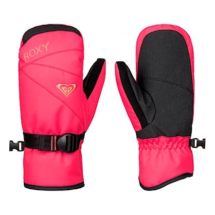 Snowboard Gloves Roxy Roxy Jetty Girl Solid Mitt paradise pink 2017 - 1