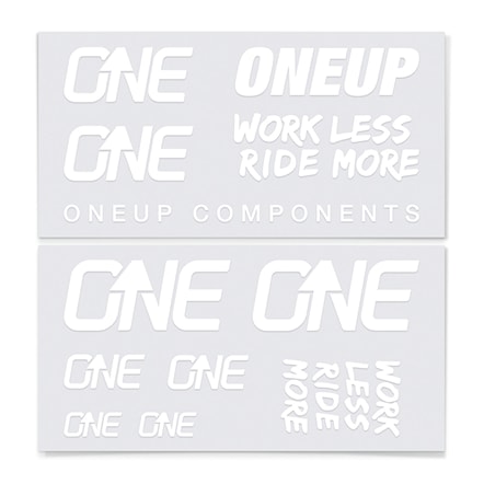 Stickers OneUp Decal Kit Handlebar white - 1