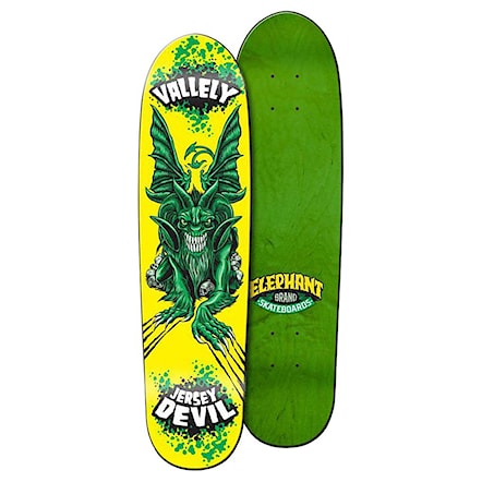 Skate Deck Elephant Jersey Devil Green - 1