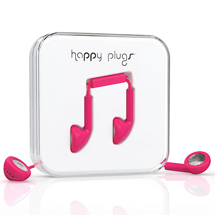 Headphones Happy Plugs Earbud cerise - 1