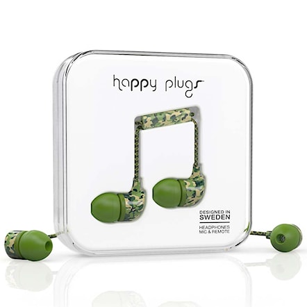 Sluchátka Happy Plugs In-Ear camouflage - 1