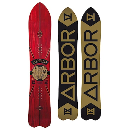 Snowboard Arbor Shreddy Krueger 2016 - 1