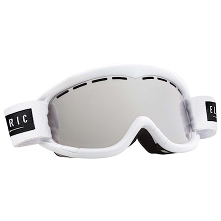 Snowboard Goggles Electric Eg1K gloss white | bronze/silver chrome 2015 - 1
