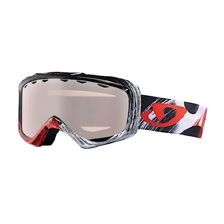 Snowboard Goggles Giro Grade black/red cosmos | rose silver 2015 - 1