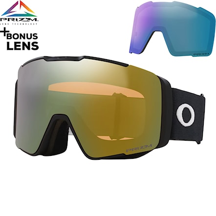 Snowboardové brýle Oakley Line Miner Pro L matte black | prizm sage gold & prizm iced 2026 - 1