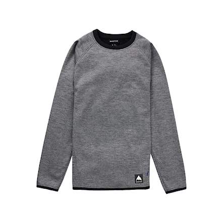 Technical Hoodie Burton Crown Weatherproof Crew true black heather 2026 - 3