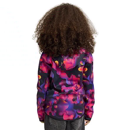 Technická mikina Burton Kids Crown Weatherproof FZ lava lamp 2026 - 2