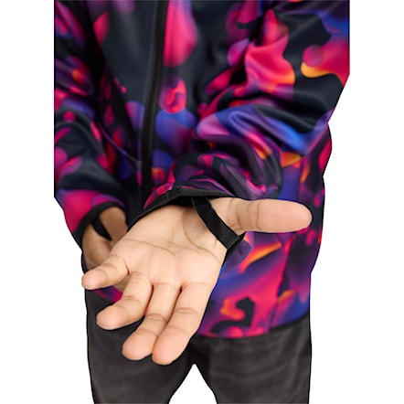 Technická mikina Burton Kids Crown Weatherproof FZ lava lamp 2026 - 5