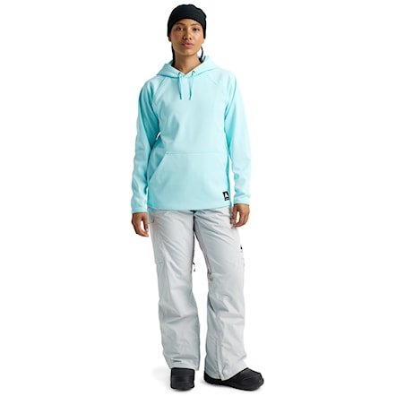 Technická mikina Burton Wms Crown Weatherproof PO light teal 2026 - 5