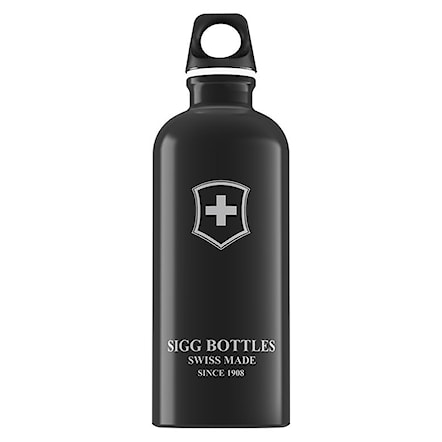 Bottle SIGG Swiss Emblem black 0,6l - 1