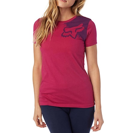 T-shirt Fox Palpitate burgundy 2016 - 1