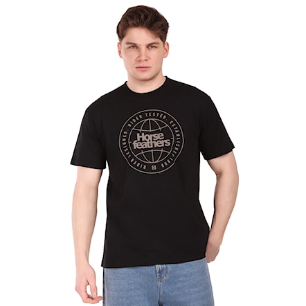 Koszulka Horsefeathers Global black 2026 - 1