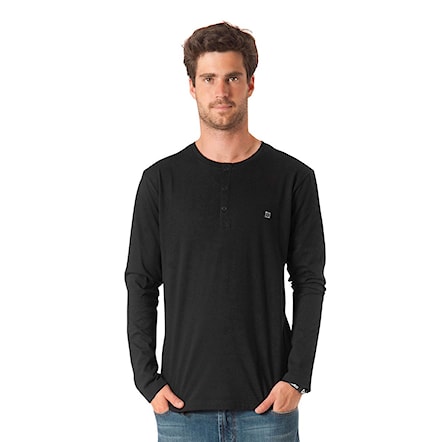 Tričko Horsefeathers Mont L/s black 2014 - 1