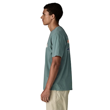 T-shirt Patagonia M's '73 Skyline blue sage 2026 - 3