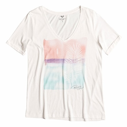 T-shirt Roxy V Neck Tee C sea spray 2015 - 1
