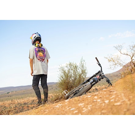 Koszulka Troy Lee Designs TLD X Rampage Valley Of Gods SS bone 2025 - 5