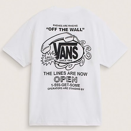 Tričko Vans Hot Lines SS white 2026 - 4