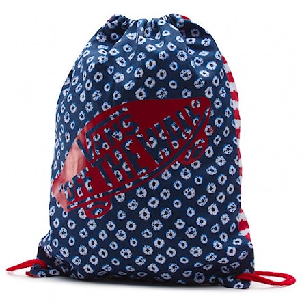 Backpack Vans Benched Novelty dyed dots & stripes blue/red 2016 - 1