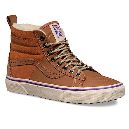 Sneakers Vans Sk8-Hi 46 Mte hana beaman brown/angora 2016 - 1