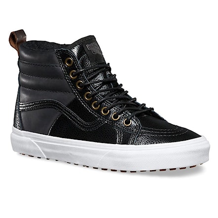 Sneakers Vans Sk8-Hi 46 Mte pebble leather black 2016 - 1