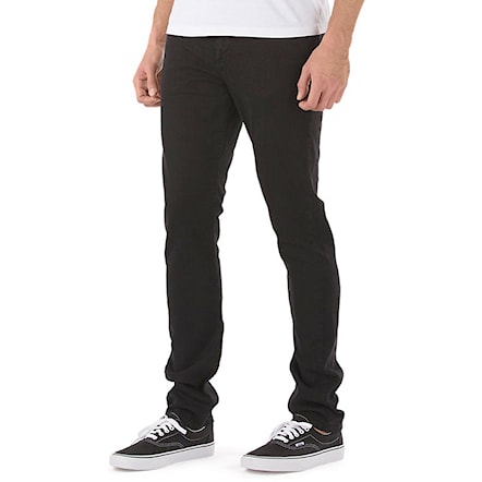 Jeans/kalhoty Vans V76 Skinny black overdye 2014 - 1