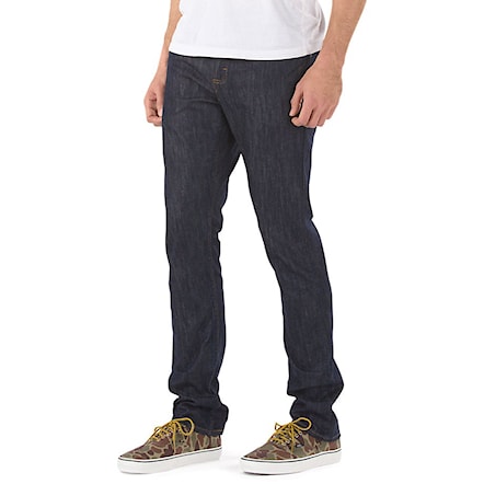 Jeans/kalhoty Vans V76 Skinny midnight indigo 2014 - 1