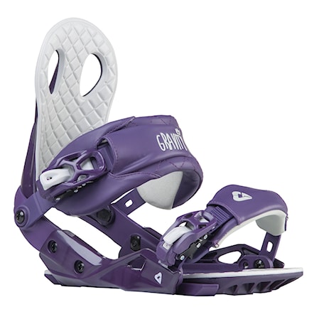 Vázání na snowboard Gravity G2 Lady purple 2016 - 1