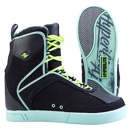 Snowboard Boots Hyperlite Aj black/minty 2014 - 1