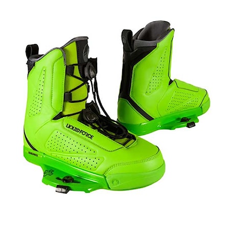Vázání na lyže Liquid Force Daniel Grant Ltd neon green 2014 - 1