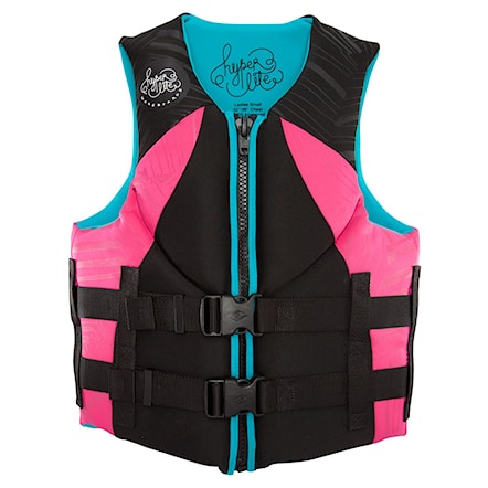 Wakeboard Vest Hyperlite Wmns Indy pink/aqua 2016 - 1